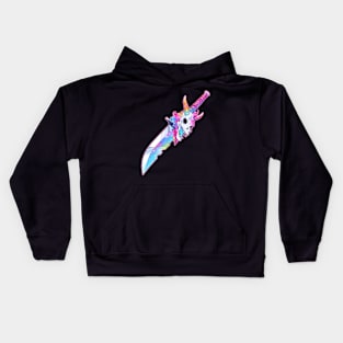 Techno Party Rainbow EDM Rave Kids Hoodie